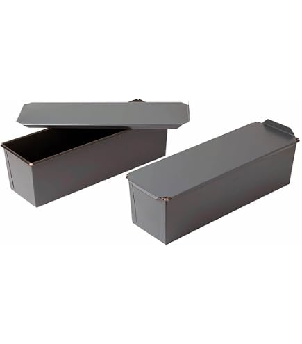 Amazon.com: Matfer Bourgeat Exopan Steel Long Bread Mold/Loaf Pan